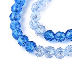 Transparent Glass Beads Strands&nbsp;GLAA-N074-01A-12