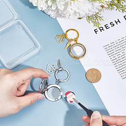 2Pcs Alloy Locket Keychain&nbsp;KEYC-NB00017
