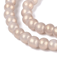 Baking Paint Glass Pearl Beads Strands&nbsp;LS-DGLA-ZX001-05B-15