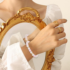 50Pcs 2 Colors Brass Beads&nbsp;KK-BBC0022-69