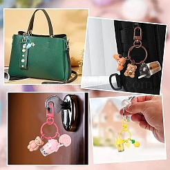 Milk Tea Cup Resin Pendant Decoration&nbsp;HJEW-YW00053-01