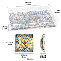 1 Bag Glass Cabochons&nbsp;GGLA-FS0001-20B