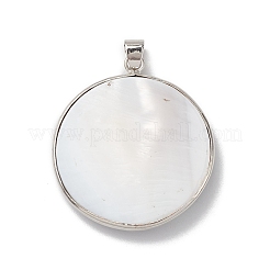 Natural Black Lip Shell Pendants&nbsp;BSHE-E029-04P