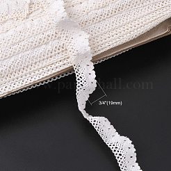 Stretchy Lace Trim Cotton String Threads for Jewelry Making&nbsp;OCOR-I001-248