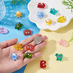 16Pcs 8 Styles Marine Theme Glass Enamel Beads&nbsp;LAMP-TA0002-31
