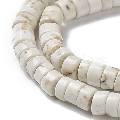 Natural Howlite Beads Strands&nbsp;X-G-E604-A01-B
