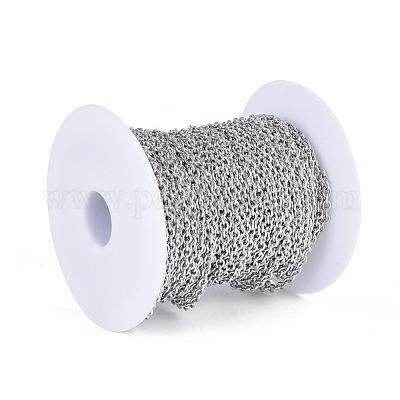 Tarnish Resistant 304 Stainless Steel Cable Chains&nbsp;CHS-P003-02P-1