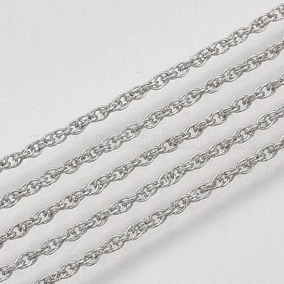 Soldered Brass Covered Iron Rope Chains&nbsp;CH-S125-07A-P-1