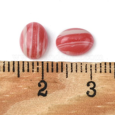 Synthetic Rhodochrosite Cabochons&nbsp;G-A094-01B-39-1