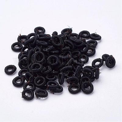 Polyester Weave Beads&nbsp;WOVE-N003-05-1