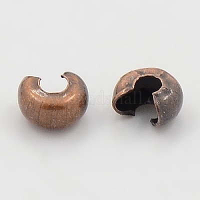 Iron Crimp Beads Covers&nbsp;IFIN-H029-NFR-NF-1