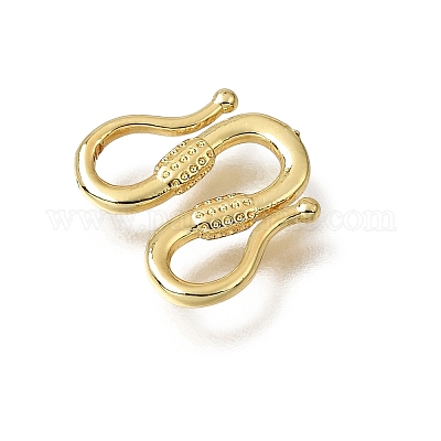 Brass M-Hook Clasps&nbsp;LS-KK-CBA0DF0-14E-G-1