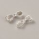 925 Sterling Silver Ice Pick Pinch Bails&nbsp;FIND-WH0114-82S-2