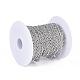 Tarnish Resistant 304 Stainless Steel Cable Chains&nbsp;CHS-P003-02P-3