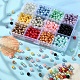 780Pcs 12 Colors Baking Paint Glass Pearl Beads&nbsp;HY-YW0001-03B-4