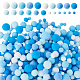 4 Styles Polyester Pompom Ball&nbsp;DIY-HS0002-14-1