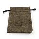 Burlap Packing Pouches Drawstring Bags&nbsp;ABAG-Q050-13x18-05-1
