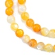 Natural Golden Yellow Shell Beads Strands&nbsp;SSHEL-G024-01B-3