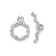 Brass Toggle Clasp&nbsp;KK-D289-53C-P-2