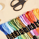 Polyester Embroidery Threads&nbsp;OCOR-WH20074-13A-02B-6