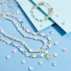 120Pcs 12 Styles Handmade Polymer Clay Beads&nbsp;CLAY-PH0001-91