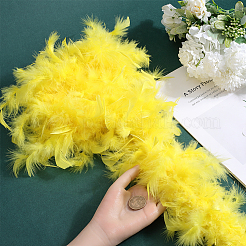 Turkey Feather Fluff Boa for Dancing&nbsp;DIY-WH0568-10B