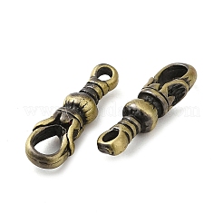 Tibetan Style Rack Plating Brass Connector Charms&nbsp;KK-Q805-09AB