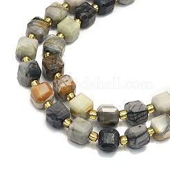 Natural Picasso Jasper Beads Strands&nbsp;G-I376-D64-01