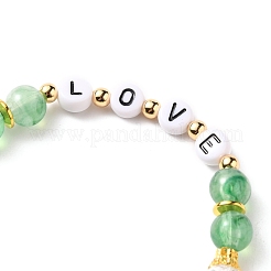 Gemstone Multi-layered Stretch Beaded Bracelets Sets&nbsp;BJEW-JB05756-03