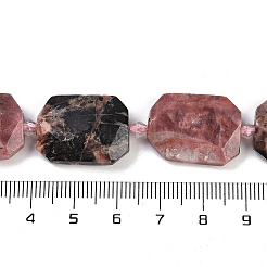 Natural Rhodonite Beads Strands&nbsp;G-B125-P01-01