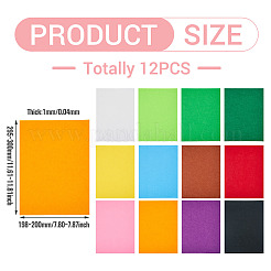 12Pcs Non Woven Fabric&nbsp;DIY-TAC0016-66B