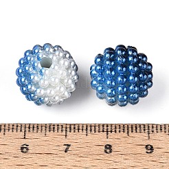 Imitation Pearl Acrylic Beads&nbsp;OACR-T004-15mm-01