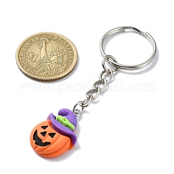Alloy and Resin Pendant Keychain&nbsp;KEYC-JKC00895