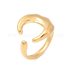 304 Stainless Steel Cuff Rings for Women&nbsp;LS-RJEW-B137-02G-03