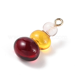 Three Color Resin Pendants&nbsp;RESI-Z016-01B-LG