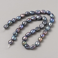 Baroque Natural Cultured Freshwater Pearl Beads Strands&nbsp;PEAR-WH20001-01B