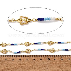 Brass Butterfly Link Chains&nbsp;KK-D422-07G