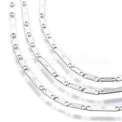 Tarnish Resistant 304 Stainless Steel Link Chains&nbsp;CHS-P007-30P