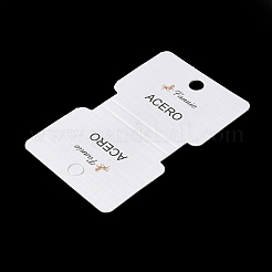 Fold Over Paper Jewelry Display Cards&nbsp;CDIS-M005-25