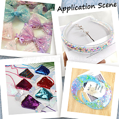 100G Plastic Sequins Beads&nbsp;PVC-CP0001-01B