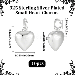 10Pcs Rack Plating Brass Pendants&nbsp;KK-BBC0025-53