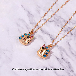 2Pcs Magnetic Matching Necklaces Set&nbsp;JN1025A