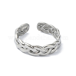304 Stainless Steel Cuff Rings&nbsp;RJEW-M019-23P