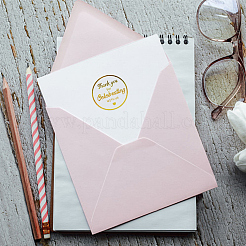 Hot Stamping BOPP Thank You Gift Sticker Rolls&nbsp;STIC-WH0004-20