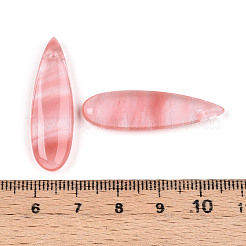 Cherry Quartz Glass Pendants&nbsp;G-N348-02B
