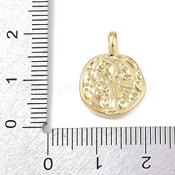 Brass Enamel Pendants&nbsp;KK-P339-12G-03