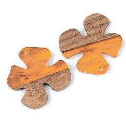 Resin & Walnut Wood Pendants&nbsp;RESI-S389-052B-A01