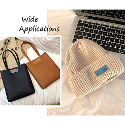 54Pcs 9 Colors Microfiber Leather Labels&nbsp;DIY-BY0001-13