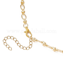5MM Brass Oval Link Chain Necklaces for Women&nbsp;NJEW-JN05562