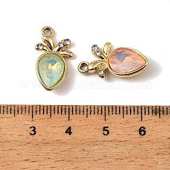 UV Plating Alloy Glass Pendants&nbsp;FIND-K032-32G